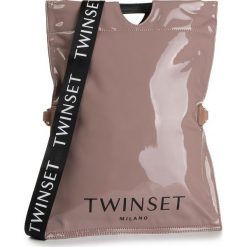 Torebka TWINSET - Shopping Piccola 192TA7174 Dusty Pink 00916. Czerwone torebki klasyczne Twinset, bez wzorów, ze skóry ekologicznej, bez dodatków. Za 489.00 zł.