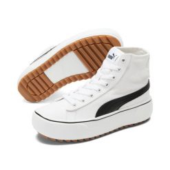 Buty do chodzenia damskie Puma KAIA MID CV. Czarne obuwie sportowe Puma, bez zapięcia, trekkingowe. Za 213.99 zł.