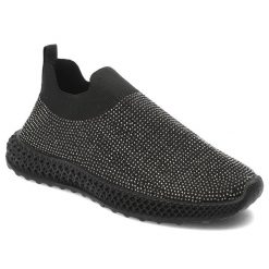 Czarne Półbuty S.Barski Modne Wsuwane Obuwie Damskie. Czarne półbuty wsuwane S.BARSKI, z aplikacjami, bez obcasa, na płaskiej podeszwie, bez zapięcia. Za 159.00 zł.