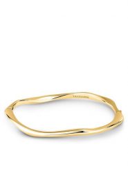 Trussardi Bransoletka TJAXA01 Złoty. Żółte bransoletki TRUSSARDI, metalowe. Za 429.99 zł.