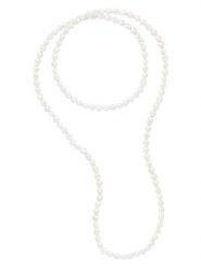 ATELIERS SAINT GERMAIN Naszyjnik perłowy w kolorze białym - dł. 120 cm rozmiar: 120 cm. Białe naszyjniki ATELIERS SAINT GERMAIN, z perłą. Za 739.99 zł.