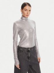 Patrizia Pepe Body 8M1751 J276 Srebrny Regular Fit. Szare body Patrizia Pepe, m, bez wzorów, z syntetyku. Za 1,059.00 zł.