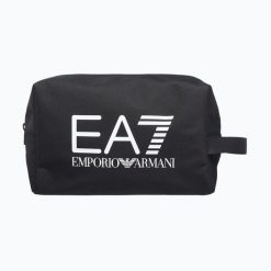 Kosmetyczka EA7 Emporio Armani Train Core Beauty 4. Czarne kufry i kosmetyczki EA7 Emporio Armani, bez wzorów, bez dodatków. Za 289.99 zł.