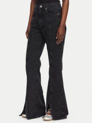 Karl Lagerfeld Jeans Jeansy B3W10063 Czarny Flare Fit. Czarne jeansy Karl Lagerfeld Jeans, bez wzorów. Za 549.99 zł.