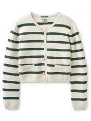 Scotch & Soda Kardigan w kolorze kremowo-zielonym rozmiar: XL. Brązowe kardigany Scotch & Soda, xl, bez wzorów. Za 140.86 zł.