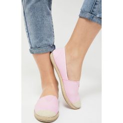 Espadryle. Espadryle MOODO, bez wzorów, bez obcasa, bez zapięcia. Za 19.99 zł.