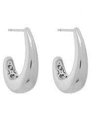 Guess Kolczyki JUBE06 430JW Srebrny. Szare kolczyki Guess, srebrne. Za 249.99 zł.