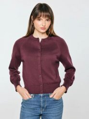 Kardigan damski bawełniany bordowy karina 604. Czerwone kardigany Big Star, l, bez wzorów, z bawełny. Za 159.99 zł.