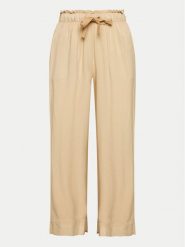 Deha Spodnie materiałowe A00635 Beżowy Regular Fit. Brązowe spodnie materiałowe Deha, m, bez wzorów, z materiału. Za 399.99 zł.
