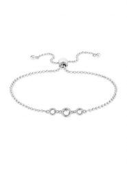 Tamaris Srebrna bransoletka z cyrkoniami rozmiar: onesize. Szare bransoletki Tamaris, z cyrkonią, srebrne. Za 214.19 zł.