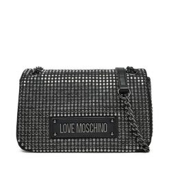 Torebka LOVE MOSCHINO. Czarne listonoszki Love Moschino, bez wzorów, bez dodatków. Za 489.99 zł.