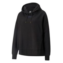Damska Bluza Z Kapturem Her TR. Czarne bluzy Puma, bez wzorów, z kapturem. Za 233.99 zł.