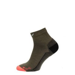Skarpety trekkingowe damskie Mtn Trn Am Qrt Women. Zielone skarpety Salewa, bez wzorów. Za 103.99 zł.