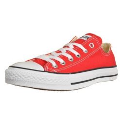 Buty CONVERSE CHUCK TAYLOR AS CORE Czerwony. Czerwone trampki Converse, bez wzorów, z tkaniny, bez zapięcia. Za 278.99 zł.