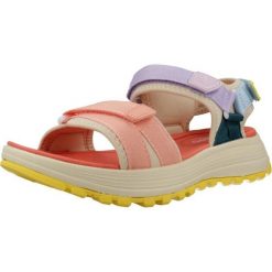 Sandały Gioseppo Model 75535g Kolor Wielokolorowy. Czerwone sandały Gioseppo, bez wzorów, z materiału, sportowe, bez obcasa, bez zapięcia. Za 179.00 zł.