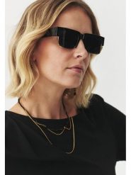 TATUUM Damskie okulary przeciwsłoneczne w kolorze czarnym rozmiar: onesize. Czarne okulary przeciwsłoneczne Tatuum, bez wzorów, z tworzywa sztucznego. Za 98.95 zł.