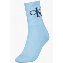 Skarpetki RIB Damskie Calvin Klein Jasnoniebieskie 37-41 Bawełna. Niebieskie skarpety ZEAGLE, bez wzorów, z bawełny. Za 70.99 zł.