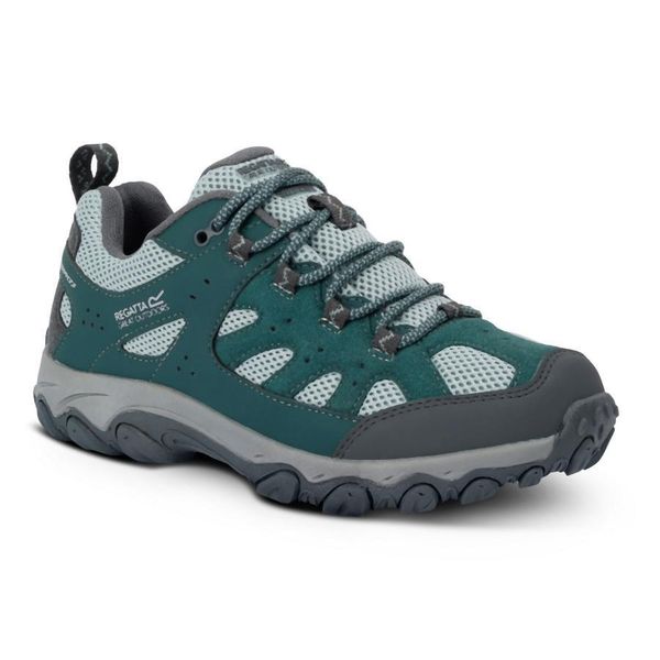 Damskie buty trekkingowe Regatta Edgepoint IV. Szare trekkingi Regatta, z materiału, outdoorowe. Za 252.00 zł.