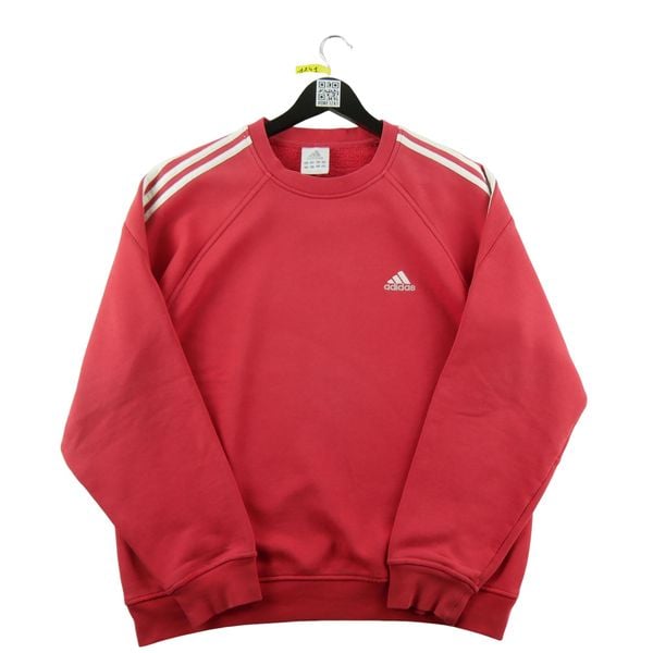 Second life - Bluza damska Adidas czerwona - Stan dobry. Czerwone bluzy Adidas, l, bez wzorów, z materiału, bez kaptura. Za 106.46 zł.