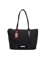 KARL LAGERFELD Torebka B4W30103 Czarny. Czarne shopper KARL LAGERFELD, bez wzorów, z materiału, bez dodatków. Za 849.99 zł.