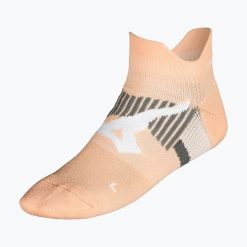 Skarpety Mizuno DryLite Race Mid. Brązowe skarpety Mizuno, bez wzorów. Za 27.99 zł.