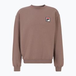 Bluza FILA Broby Crew Neck. Brązowe bluzy Fila, s, bez wzorów, z bawełny, bez kaptura. Za 319.99 zł.