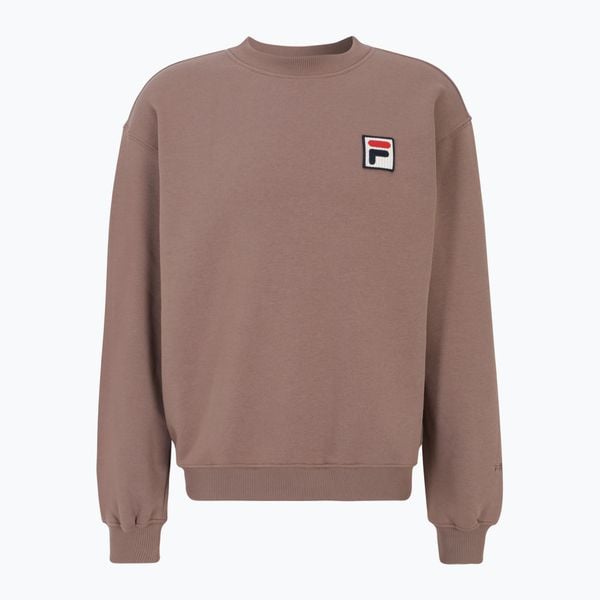 Bluza FILA Broby Crew Neck. Brązowe bluzy Fila, s, bez wzorów, z bawełny, bez kaptura. Za 255.99 zł.