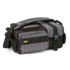 Torba na akcesoria Shimano Yasei. Czarne torby na ramię Shimano, bez wzorów, z materiału, eleganckie, na ramię, bez dodatków. Za 627.50 zł.