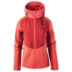 Kurtka Softshellowa Damska Envisat. Czerwone kurtki sportowe ELBRUS, s, bez wzorów, z softshellu, bez kaptura, trekkingowe. Za 348.99 zł.