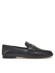 Michael Kors Lordsy Lena Loafer 40R5LEFP1L Czarny. Czarne lordsy Michael Kors, bez wzorów, ze lnu, bez obcasa, bez zapięcia. Za 759.99 zł.