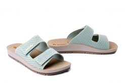 INBLU AG-15 020 verdino, klapki damskie. Zielone klapki Inblu, bez wzorów, bez obcasa. Za 74.99 zł.