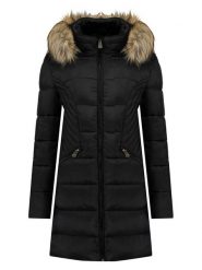 Canadian Peak Parka "Akapeak" w kolorze czarnym rozmiar: L. Czarne parki Canadian Peak, l, bez kaptura. Za 267.92 zł.
