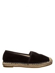 Foreverfolie Espadryle w kolorze czarnym rozmiar: 37. Czarne espadryle Foreverfolie, bez wzorów, z materiału, bez obcasa, bez zapięcia. Za 121.45 zł.
