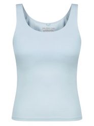 Sublevel Top w kolorze błękitnym rozmiar: XL. Niebieskie topy Sublevel, xl, bez wzorów, bez kołnierzyka, bez ramiączek. Za 60.99 zł.