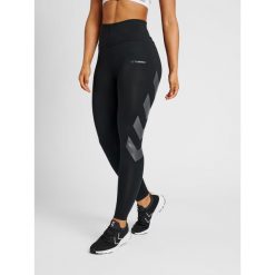 Damskie wysokie legginsy Hummel MT Paris. Czarne legginsy Hummel, s, bez wzorów, z dżerseju. Za 205.00 zł.