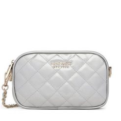 Torebka Nine West. Szare listonoszki Nine West, bez wzorów, bez dodatków. Za 149.99 zł.