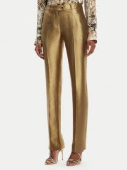 Marciano Guess Spodnie materiałowe 5GGB18 7312A Beżowy Regular Fit. Brązowe spodnie materiałowe Marciano Guess, z aplikacjami, z materiału. Za 495.00 zł.