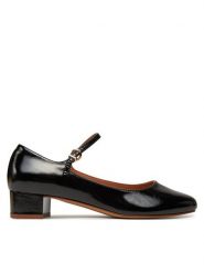 Balagan Baleriny Yafa Czarny. Czarne baleriny BALAGAN, bez wzorów, ze skóry, bez obcasa. Za 399.99 zł.