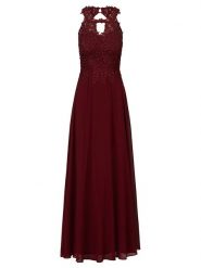 APART Sukienka w kolorze bordowym rozmiar: 46. Czerwone sukienki Apart, bez wzorów, z koronki, bez kołnierzyka, bez ramiączek, maxi. Za 173.99 zł.