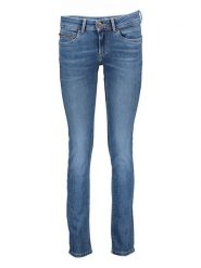 Pepe Jeans Dżinsy - Slim fit - w kolorze granatowym rozmiar: W32/L32. Niebieskie jeansy Pepe Jeans, l, z aplikacjami. Za 171.68 zł.