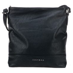 JustBag Damska torebka 3517 Black. Czarne torebki klasyczne Justbag, bez wzorów, bez dodatków. W wyprzedaży za 119.00 zł.