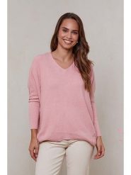 Soft Cashmere Sweter w kolorze jasnoróżowym rozmiar: 38/40. Różowe swetry Soft Cashmere, bez wzorów, z kaszmiru, bez ramiączek. Za 110.04 zł.