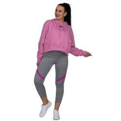 Legginsy Sportowe Damskie Nike Pro Dri‑Fit. Szare legginsy sportowe Nike, bez zapięcia, na fitness i siłownię, dri-fit (nike). Za 105.60 zł.