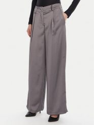 Rinascimento Spodnie palazzo CFC0124993003 Szary Wide Leg. Szare spodnie materiałowe Rinascimento, s, bez wzorów, z materiału. Za 529.99 zł.