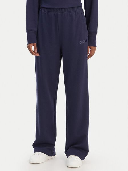 DKNY Sport Spodnie dresowe DP6P3795 Granatowy Regular Fit. Niebieskie spodnie dresowe DKNY Sport, xs, bez wzorów, z bawełny. Za 279.99 zł.