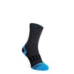 Skarpety turystyczne CMP Trekking Sock Low Microlon. Szare skarpety CMP, bez wzorów. Za 51.99 zł.