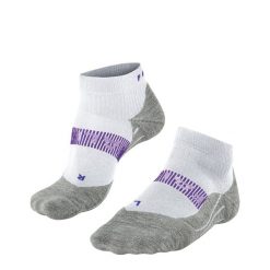 Krótkie skarpety damskie Falke RU4 Endurance Cool. Białe skarpety Falke, bez wzorów, z elastanu. Za 143.50 zł.