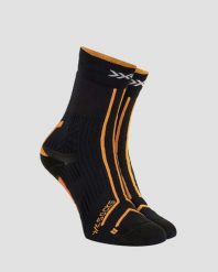 Skarpety trailowe X-Socks Trailrun Terraskin Expert Crew. Brązowe skarpety X Socks, bez wzorów, z materiału. Za 119.00 zł.