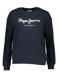 Pepe Jeans Bluza w kolorze granatowym rozmiar: S. Niebieskie bluzy Pepe Jeans, s, bez wzorów, z jeansu, bez kaptura. Za 96.83 zł.