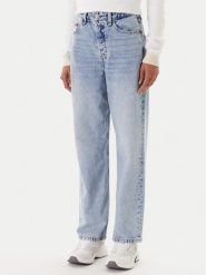 Tommy Jeans Jeansy Layla DW0DW20498 Niebieski Slim Fit. Niebieskie jeansy Tommy Jeans, bez wzorów. Za 519.99 zł.